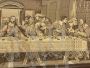 Tapestry depicting Leonardo's Last Supper, Italy early 1900s