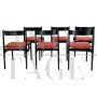 Set of six 107 chairs by Gianfranco Frattini for Cassina, 1960s