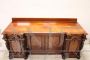 Imposing antique sideboard in neo-Gothic style from the early 1900s