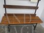 Hallway coat rack with bench, 1950s