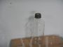 Vintage glass laboratory bottle with stopper