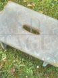 Decorated Shabby Chic bench footrest stool
