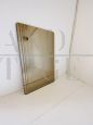 Vintage 70s mirror with striped decoration