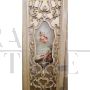 Large painted wardrobe in baroque style