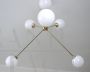 1960s Sputnik style mid-century chandelier