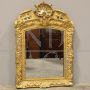 Antique gilded mirror from the 18th century, Louis XV period