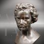 Sculpture with bust of Beethoven, Signa manufacture, early 1900s