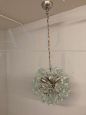 Sputnik chandelier by Fontana Arte in glass, 1968      