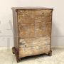 Small antique Venetian dresser from the Louis XV period in walnut, Italy 18th century