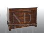 Antique Neapolitan Smith style chest of drawers in briar walnut