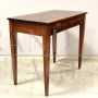 Directoire console table desk from Italy 18th century in walnut