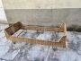 Pair of wicker single beds - 1950s