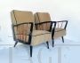Pair of Art Deco armchairs in Paolo Buffa style