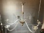6 lights Murano glass chandelier