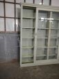 Bookcase or shop showcase in lacquered fir, 1950s