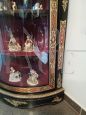 Antique Boulle inlaid corner cabinet, France 19th century