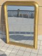 Vintage golden tray mirror