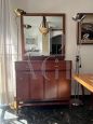 Small vintage rosewood sideboard, 1950s