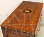 Louis XVI dresser in inlaid walnut, Lombardy - Italy 18th century