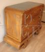 Art deco dresser in walnut