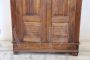 Small antique poplar wardrobe from the 19th century