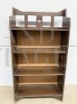 Antique oak wall open bookcase by Makers Bristol