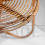 Bamboo armchair and coffee table set, Italy 1960s