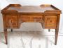Antique Louis XVI central desk in solid walnut