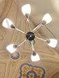 Sputnik model chandelier by Stilnovo from the 1960s