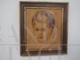 Mina Anselmi - oil portrait of a child                       
                            
