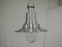 Industrial suspension lamp in aluminum, 1980s              