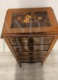Antique Lombard inlaid chest of drawers