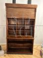Antique rolling shutter bookcase from the early 1900s
