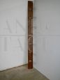 Vintage wooden wall coat rack