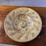Antique Moorish plate by Ulisse Cantagalli in gold lustre majolica, late 19th century