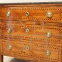 Antique 18th century Louis XVI chest of drawers in inlaid walnut