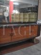 Large living room sideboard with 6 doors, Paolo Buffa style, 1940s