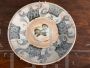 Antique Chinese porcelain plate from the Ming Dynasty, 18th century