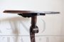 Louis XV style walnut gueridon console table