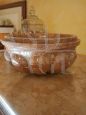 Antique style Verona red marble bowl