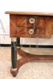 Elegant mahogany desk in the Empire style, early 1900s