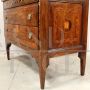 Louis XVI dresser in inlaid walnut, Lombardy - Italy 18th century