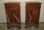 Pair of antique carved bedside tables from the early 1900s