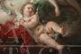 Antique oil painting on canvas in the style of Francois Boucher