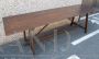 Large rectangular vintage table in solid fir