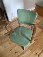 Vintage swivel and reclining office chair from the 1950s