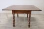 Antique walnut book-opening table from the mid 19th century