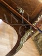 Antique cylinder desk inlaid in various woods, France 1870