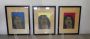 David Parenti - 3 paintings with subject Anna Magnani