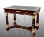 Antique Empire writing desk in mahogany feather with bronze applications